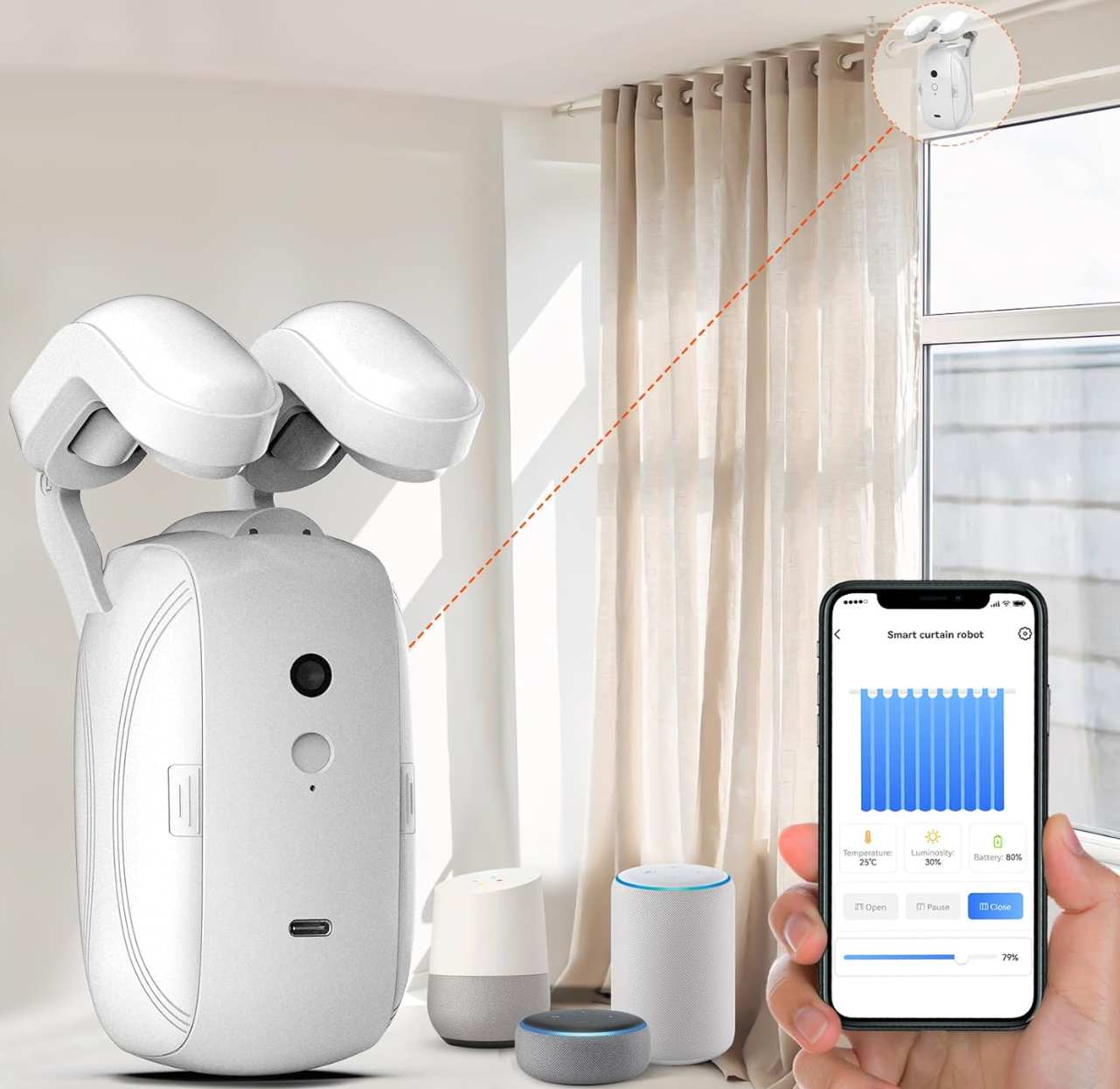 Smart Curtain Robot