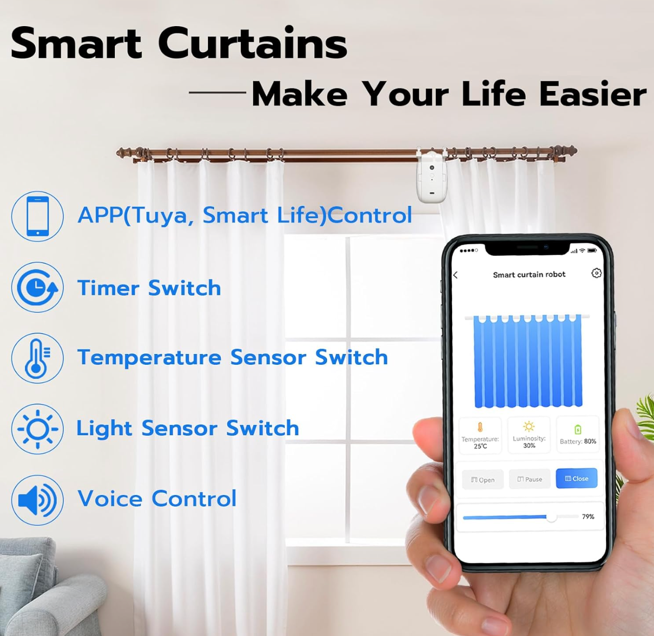 Smart Curtain Robot